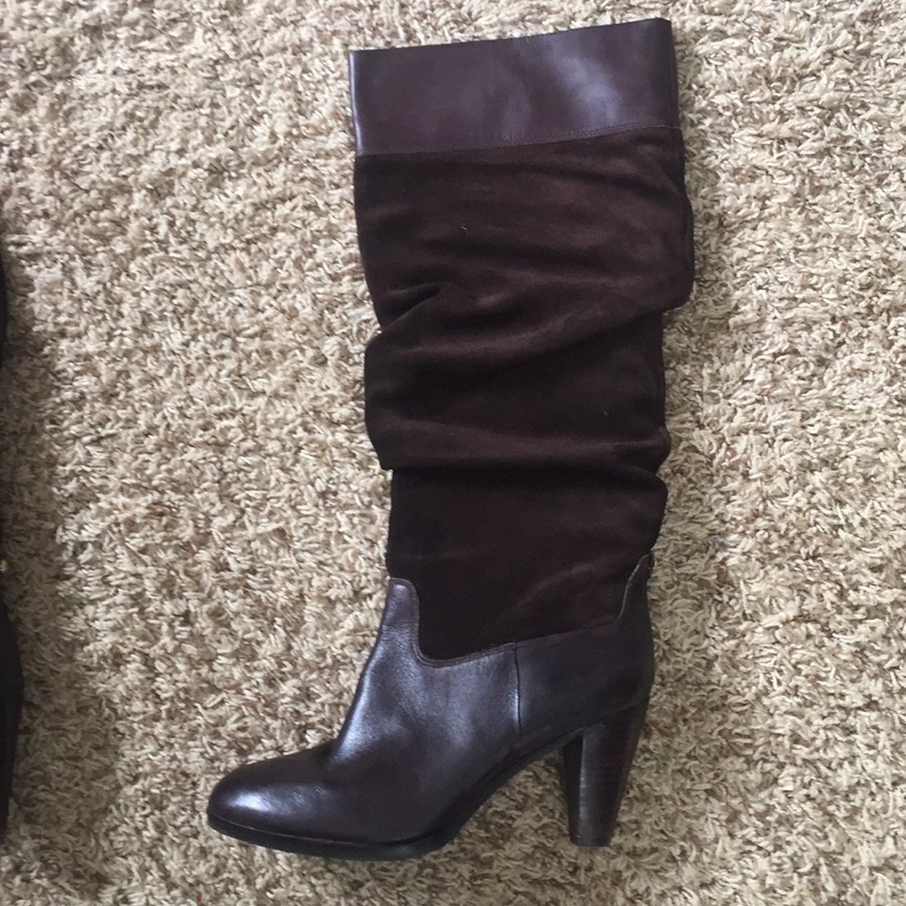 Pair of leather boots